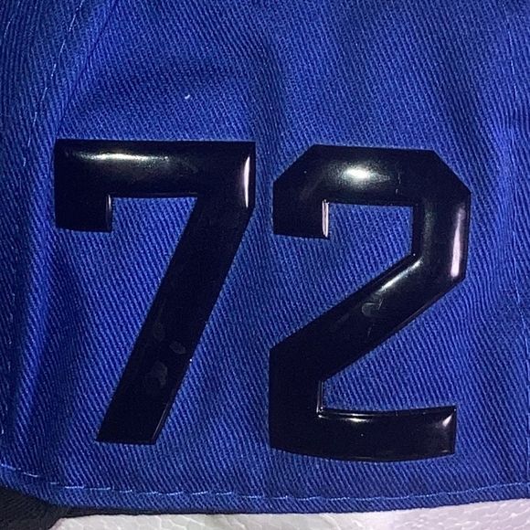 Ecko Unltd 72 Puff Paint Flat Brim Baseball Cap Hat Large Fitted - Picture 4 of 11